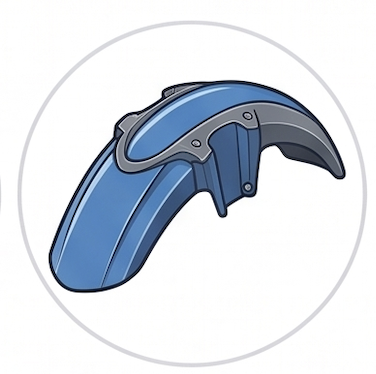 Motosiklet Çamurluk